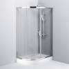 Душевой уголок AM.PM Like W83G-302U120CT64 120x80 профиль матовый хром, стекло прозрачное фото 5
