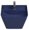 Раковина Isvea Sott'Aqua 10SQ37002SV-2Z синий матовый, 50x42