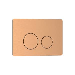 Кнопка смыва Iberica Blanca Inox-O IB.B081.007.002 розовое золото, 25x16 см