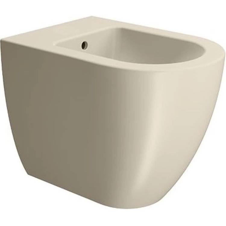 Биде напольное GSI Pura 8862108 бежевый матовый