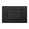 Унитаз с инсталляцией Abber Bequem AC1100MB-AC0105-AC0120MB черный матовый, кнопка черная матовая фото 6