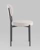 Набор из 4 стульев Stool Group Бриф SN AV 477-C81-7016-K X4 светло-серый каркас антрацитовый муар, велюр фото 4