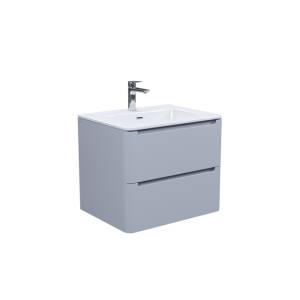 Тумба с раковиной Iddis Edifice 60 EDI60L0i95K подвесная, светло-серый