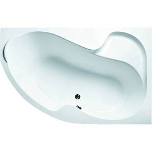 Акриловая ванна Marka One Aura 160x105 правая, с каркасом