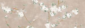 Керамогранит Ragno Mixed RA1Y Decoro Fiore di Pesco Rosa Touch A Rett 40x120