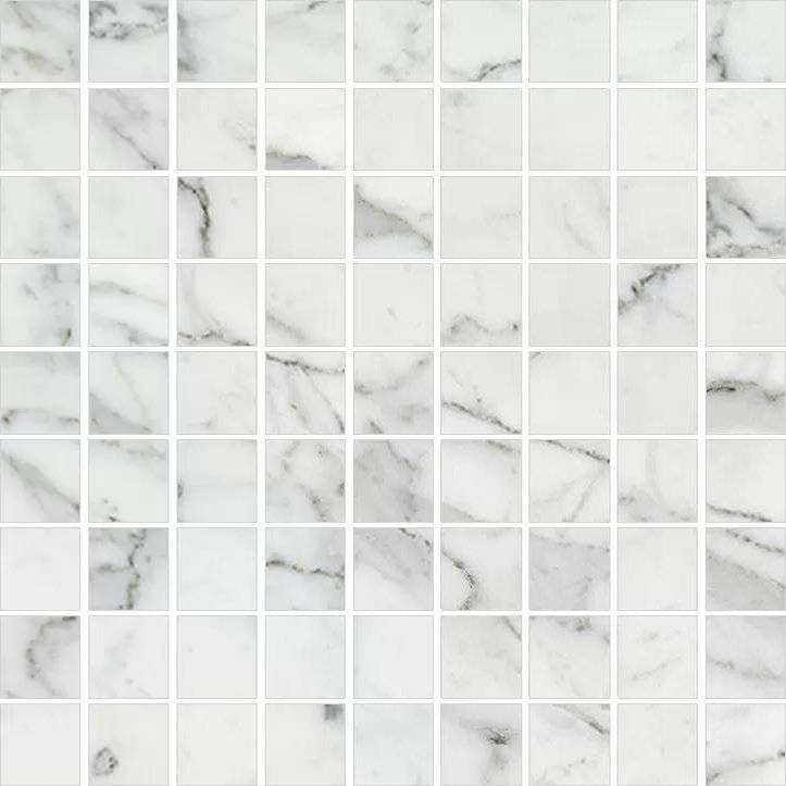 Мозаика Kerranova Marble Trend K-1000/LR/m01 Carrara 30x30