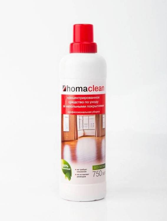 Концентрированное средство по уходу за напольными покрытиями Homakoll Homaclean (0.75 л)