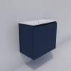 Тумба с раковиной La Fenice Vita Blu Grigio 50 синий матовый