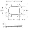 Унитаз подвесной BelBagno Due-tor BB5171CH-TOR/SC безободковый, с сиденьем микролифт фото 8