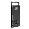 Система инсталляции для унитазов Wasserkraft Salm 27TLT.010.ME.BL.PB01 клавиша черный глянцевый