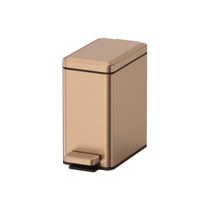 Мусорное ведро Raglo R361.606.33 с педалью для открывания, матовая медь