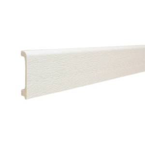 Напольный плинтус ТД Меридиан P2-134-N с тиснением 2400x80x15