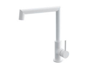 Смеситель для кухни Wonzon & Woghand WW-L1005-MW белый матовый