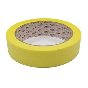 Лента Luxtape малярная желтая 3.8x2500