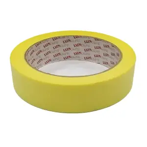 Лента Luxtape малярная желтая 3.8x2500