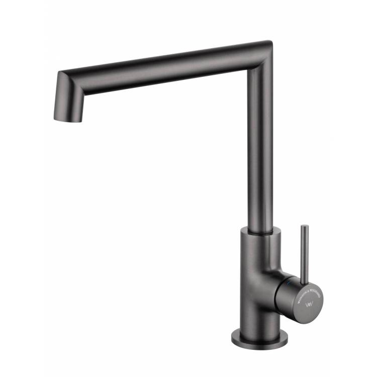 Смеситель для кухни Wonzon & Woghand WW-L1005-BGG темный графит