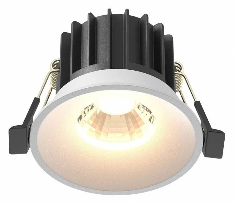 Встраиваемый светильник Technical Round DL058-12W3K-W