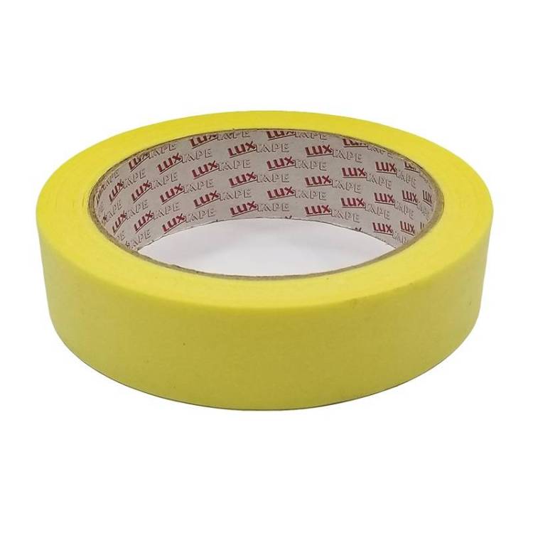 Лента Luxtape малярная желтая 3.8x2500