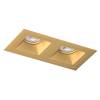 Встраиваемый светильник Lightstar Domino Quadro D5230303GMOD