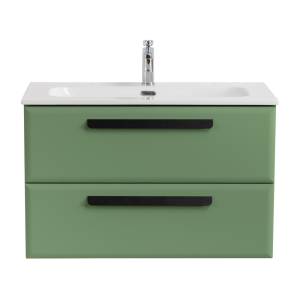 Тумба под раковину Cezares ECO-CER-N-800-2C-SO-PS-P Фисташковый софт, 80x45.7x50