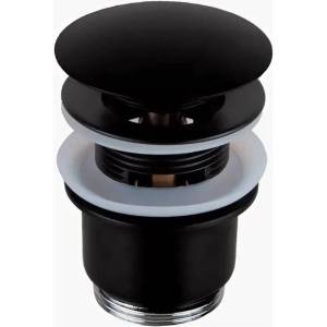 Донный клапан Remer 905CC2114NO Латунь, Черный матовый