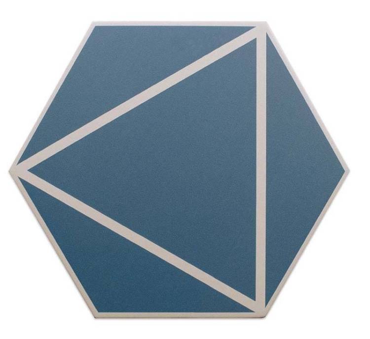 Керамогранит Dna Tiles Fancy 127021 Lines Ocean 20x23