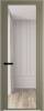 Межкомнатная дверь Profil Doors 2 AGP цвет профиля Шампань, стекло безопасное 6 мм ромб белый 800x2000
