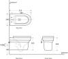 Унитаз подвесной Aquanet Nova-W Rimless Soft Close-SLIMSEAT фото 11