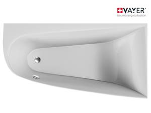 Акриловая ванна Vayer Boomerang R 180x100