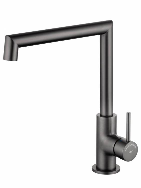 Смеситель для кухни Wonzon & Woghand WW-L1005-BGG темный графит