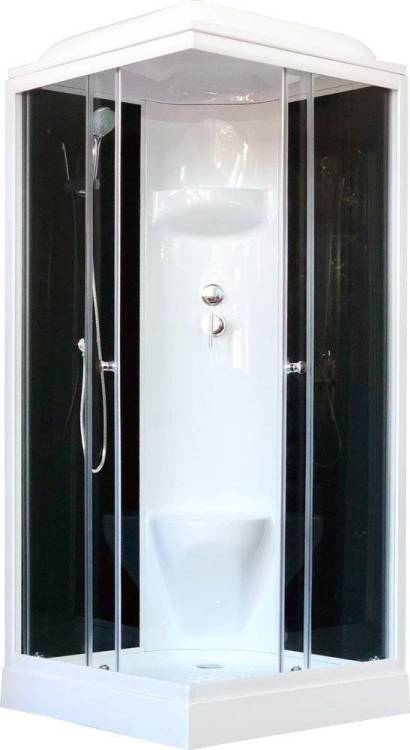 Душевая кабина Royal Bath RB 80HP6-BT с низким поддоном, с сиденьем