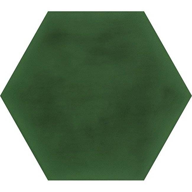 Керамогранит Vives Zero 4B3J Hexagono Figuli Green 15x17
