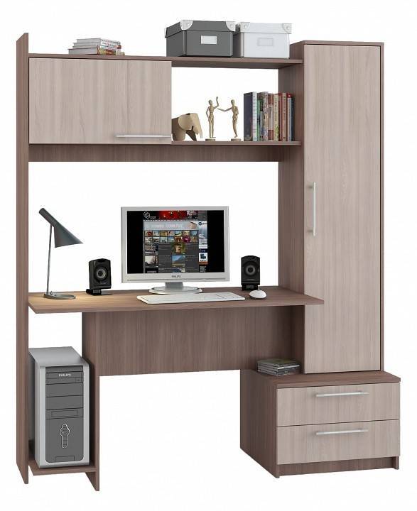 Стол компьютерный Атмосфера Денвер 00-00000694 Шимо светлый/Шимо темный