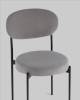 Набор из 4 стульев Stool Group Бриф DD AV 477-C83-K477NEW-9005-K X4 серый, велюр фото 8