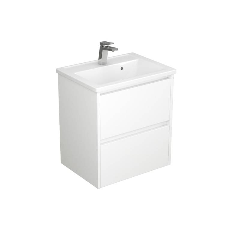 Тумба под раковину Uncoria Тронто 60 56062 белый глянец