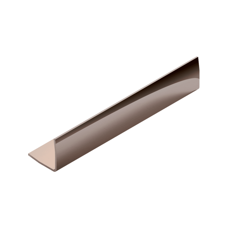 Уголок Neexy pvs99-15 RG розовый зеркальный 270x1.5x1.5
