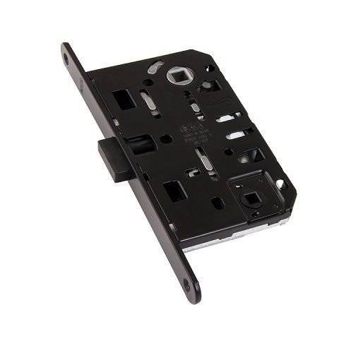 Замок AGB Mediana Polaris B06102.50.93.567 черный, с ответной планкой B02402.05.93