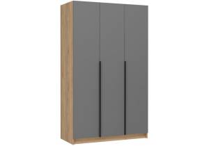 Шкаф Woodville Широн 1200 586595 серый/дуб крафт золото