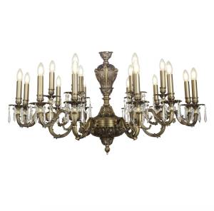 Большая подвесная люстра хрустальная Dio D`arte Estrada E 1.1.18.600 A