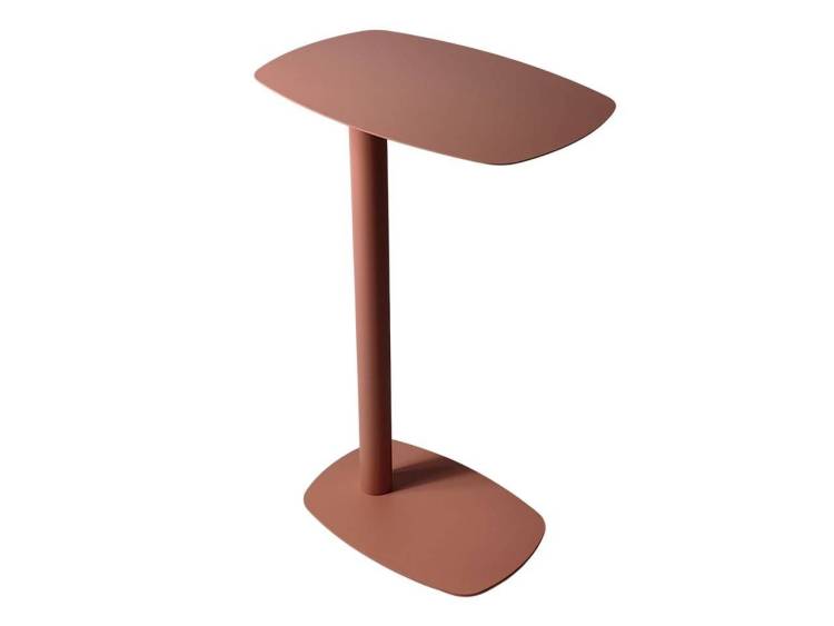 Стол журнальный Stool Group Eanna L MT-190L DB-011 коралловый, металл 42x28x65.5