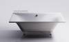 Ванна из искусственного камня Астра-Форм Геркулес 190x90 Solid Surface, белая матовая фото 3