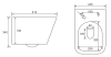 Комплект Grohe GR7215510 Инсталляция для унитаза Grohe Rapid SL + Унитаз подвесной beWash Kraft безободковый, с сиденьем микролифт, белый глянец фото 6