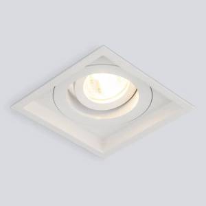 Встраиваемый точечный светильник Elektrostandard Sofit 1071/1 MR16 WH белый