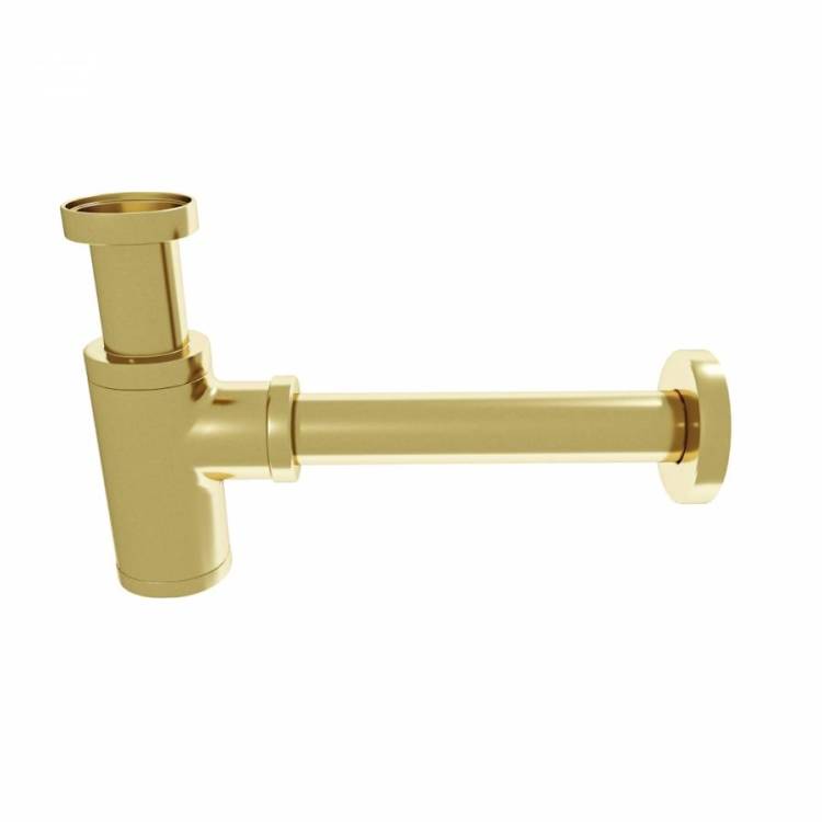 Сифон для раковины Watersense Camila W00398 золото глянцевое