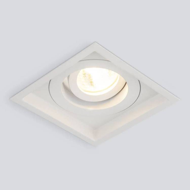 Встраиваемый точечный светильник Elektrostandard Sofit 1071/1 MR16 WH белый