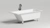 Ванна из искусственного камня Salini Cascata 104413M S-Sense 170x70 см, с ножками, матовая