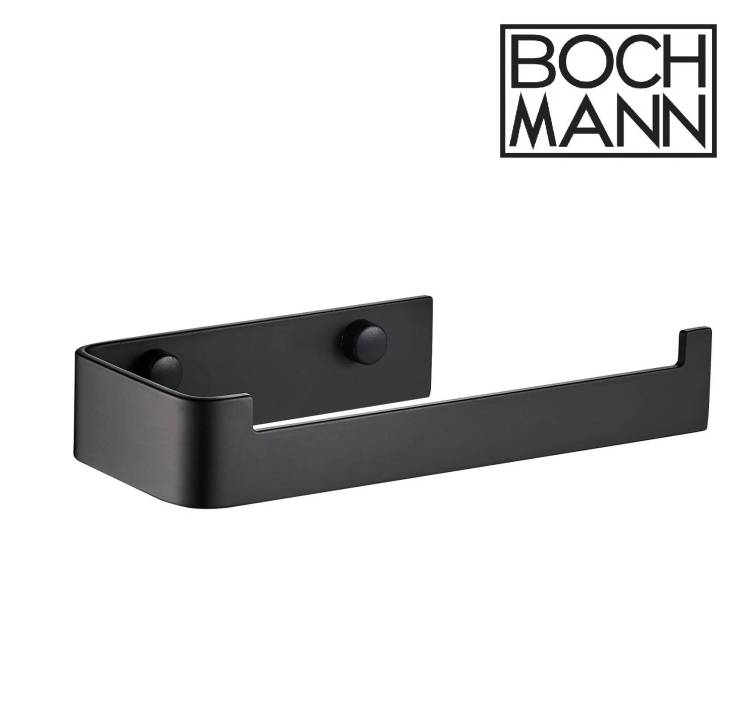 Держатель туалетной бумаги Boch Mann CR-D01-10MB настенный, черный
