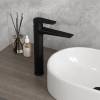 Смеситель для раковины Teymi Kati T10218 высокий, черный матовый фото 5