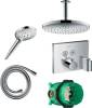 Душевой комплект Hansgrohe Raindance Select E 300 27337000+26530000+28272000+15765000+1800180