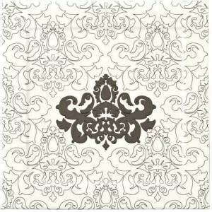 Декор Piemme Valentino Elite MRV174 Forma Bianco/Nero Damasco 30x30